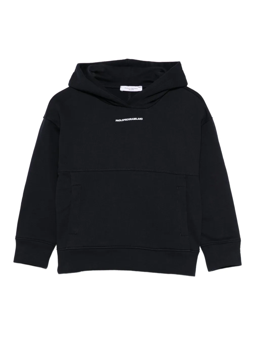 

Худи с логотипом Paolo Pecora Kids, синий