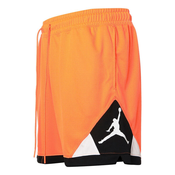 

Шорты Air Jordan Dri-FIT Basketball Sports Training Splicing Shorts Orange, оранжевый