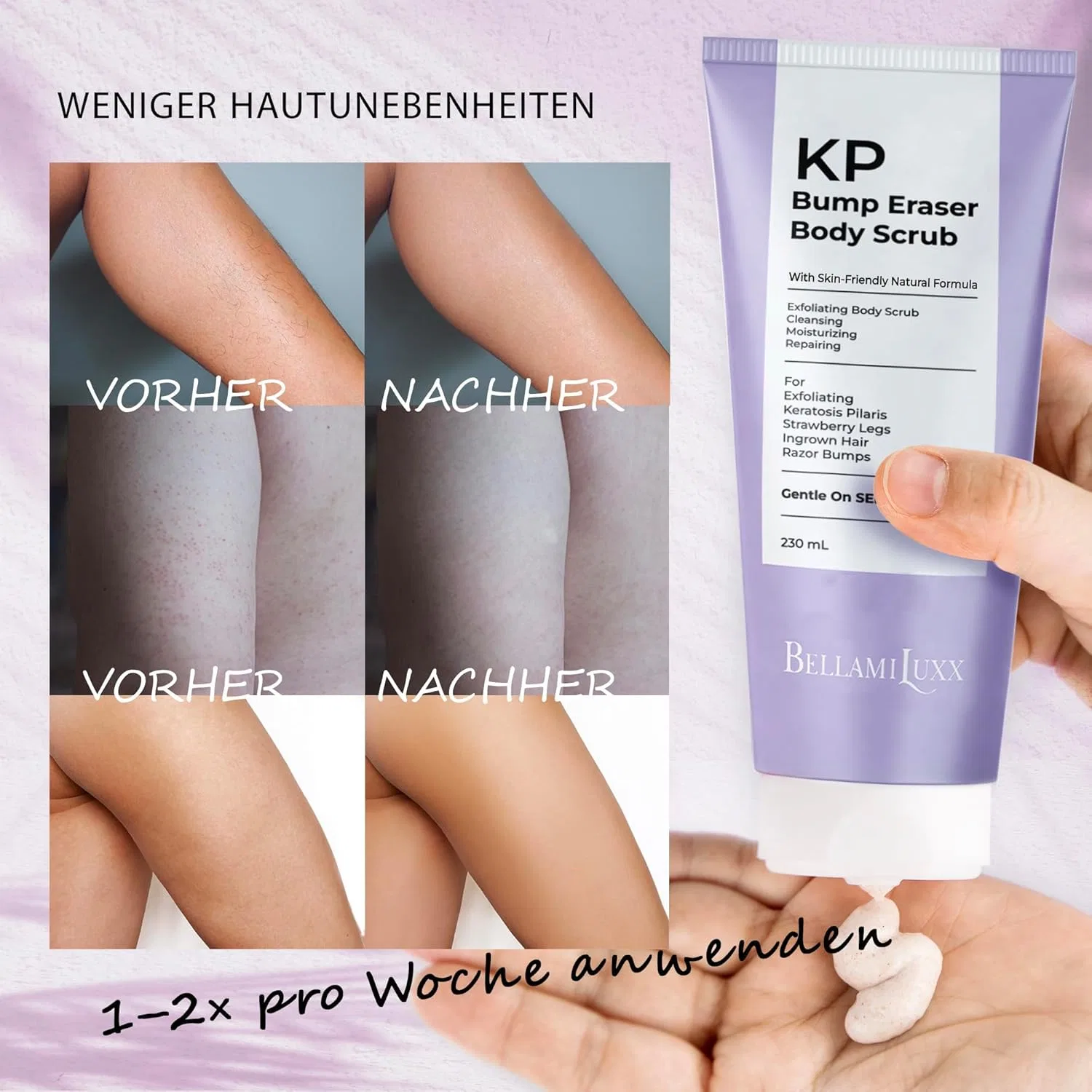 Отшелушивающий скраб для тела BellamiLuxx KP Bump Eraser Bellamiluxx — фото 3