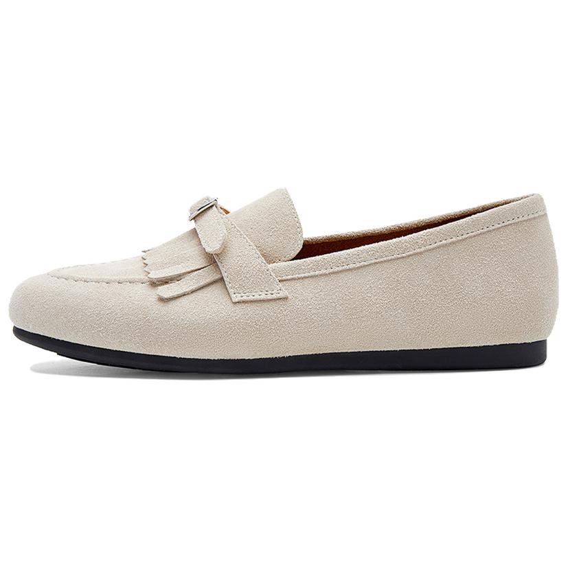 NINE WEST Коричневые лоферы для женщин песочного оттенка, цвет Sand