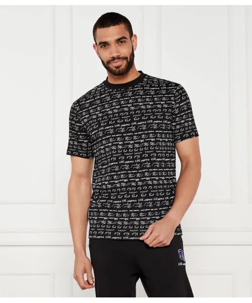 

Футболка Regular fit Karl Lagerfeld, черный