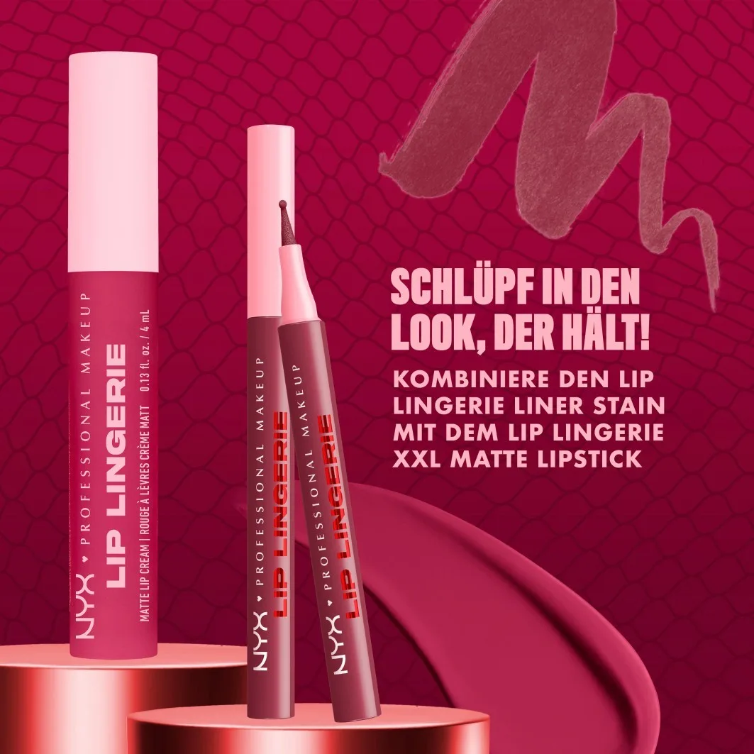 Карандаш для губ, стойкий карандаш для губ. Nyx Professional Makeup, 01 - tease u later, 1 мл — фото 2