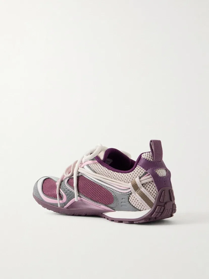 Radar Gradient кроссовки из сетки с резиновой отделкой BALENCIAGA, фиолетовый — фото 3