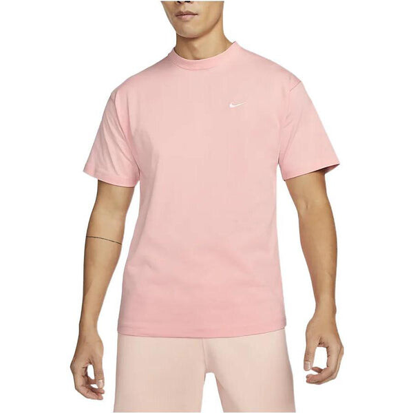 Футболка Men's Nike Solid Color Logo Casual Sports Short Sleeve Pink T-Shirt, мультиколор — фото 2