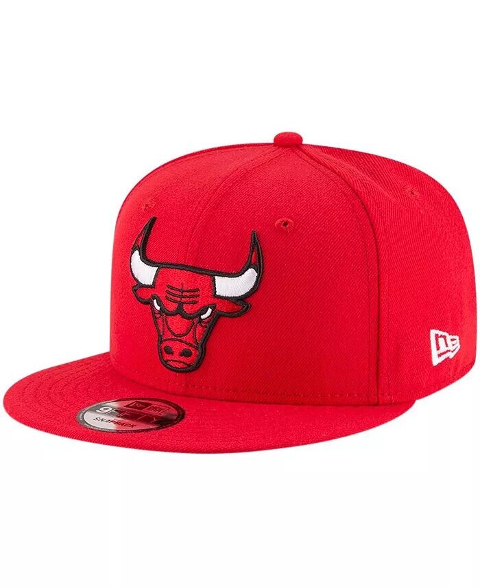 

Мужская красная бейсболка Chicago Bulls Official Team Color 9FIFTY Snapback New Era