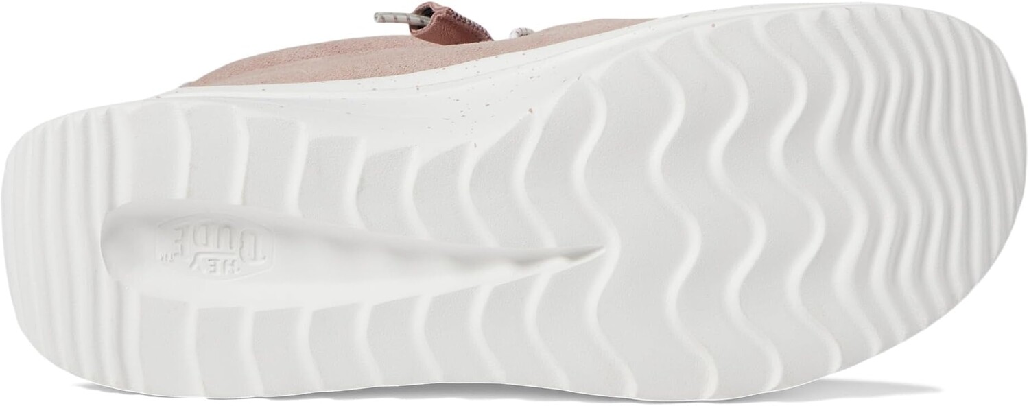 Ботинки Hey Dude Wendy Peak High Suede, цвет Blush — фото 3