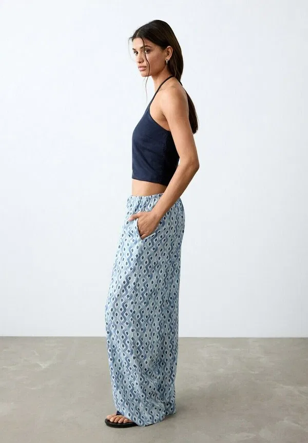 Подростковые брюки Mango Kids, Blue — фото 3