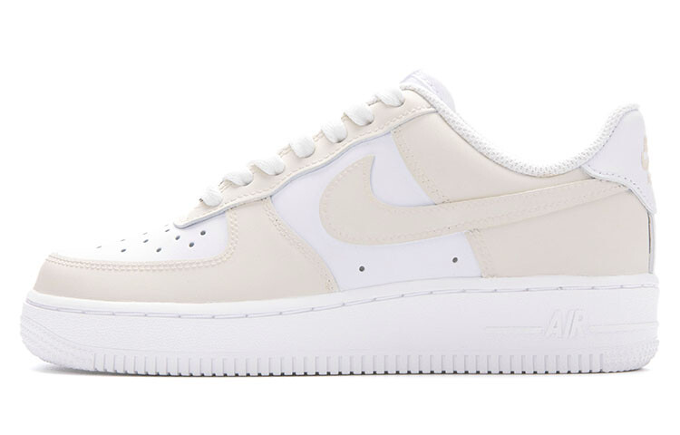 

Кроссовки Nike Air Force 1 Skateboard Shoes Women's Low-Top Cream Curry