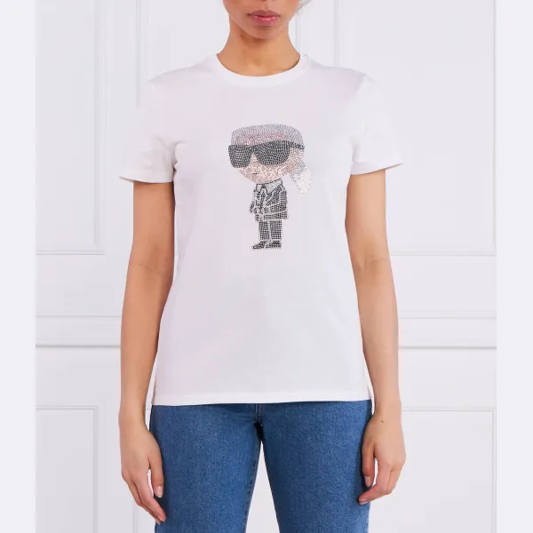 

Футболка стандартного кроя Ikonik 2.0 Karl Lagerfeld, белый