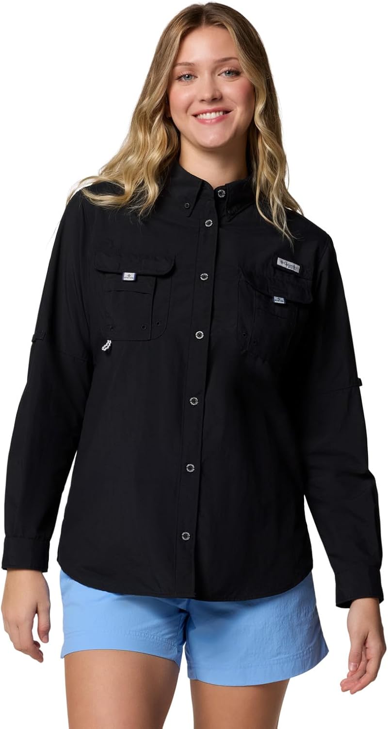 

Женская рубашка Columbia Bahama II с длинным рукавом, Black