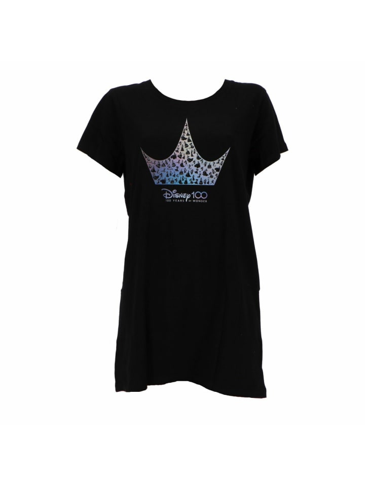 

Женская пижама принцессы, удобная ночная рубашка, размер M, черный цвет Disney