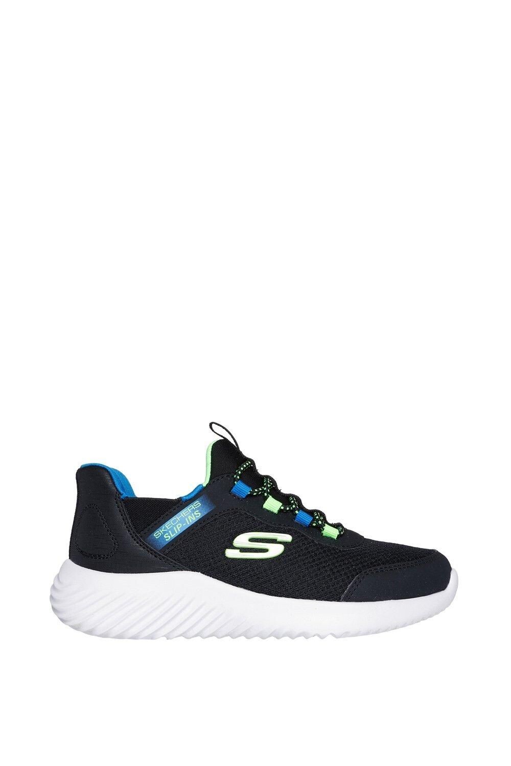 

Кроссовки-слипоны Bounder черные Skechers, черный