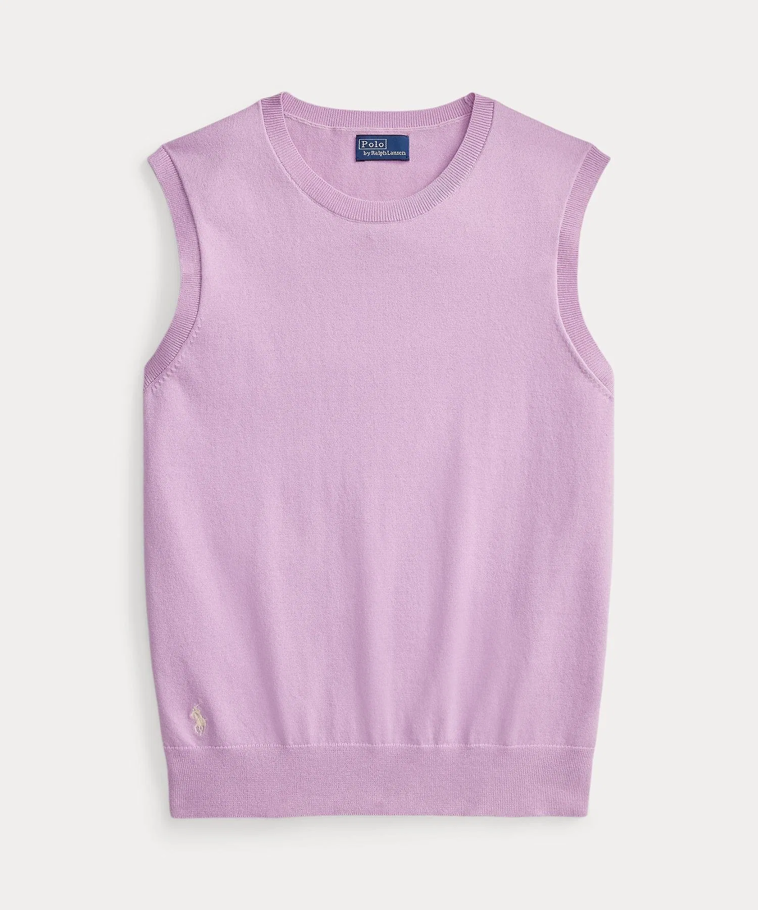 Свитер без рукавов с круглым вырезом Polo Ralph Lauren, 500 Purple — фото 2