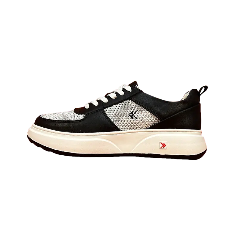 

ZAMST Низкие скейтерские кроссовки мужские бело-черные, цвет White Black