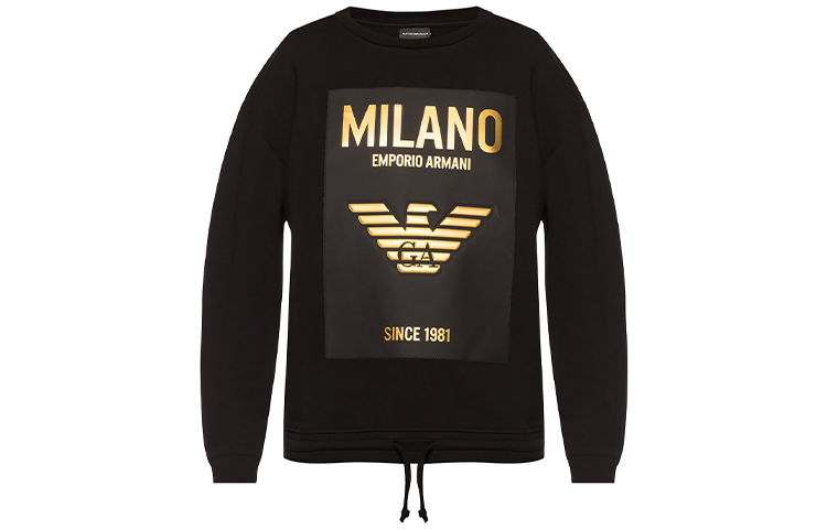 

Свитшот мужской черный EMPORIO ARMANI