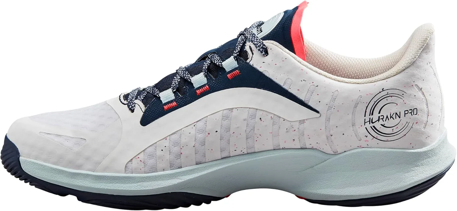Мужские кроссовки для пикалбола WILSON Rush Pro Ace Pickler - размеры мужской обуви США, созданы для кортов для пикалбола, белый — фото 4