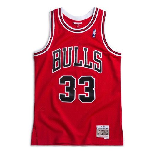 

Майка Mitchell & Ness NBA SW 97-98 33, красный