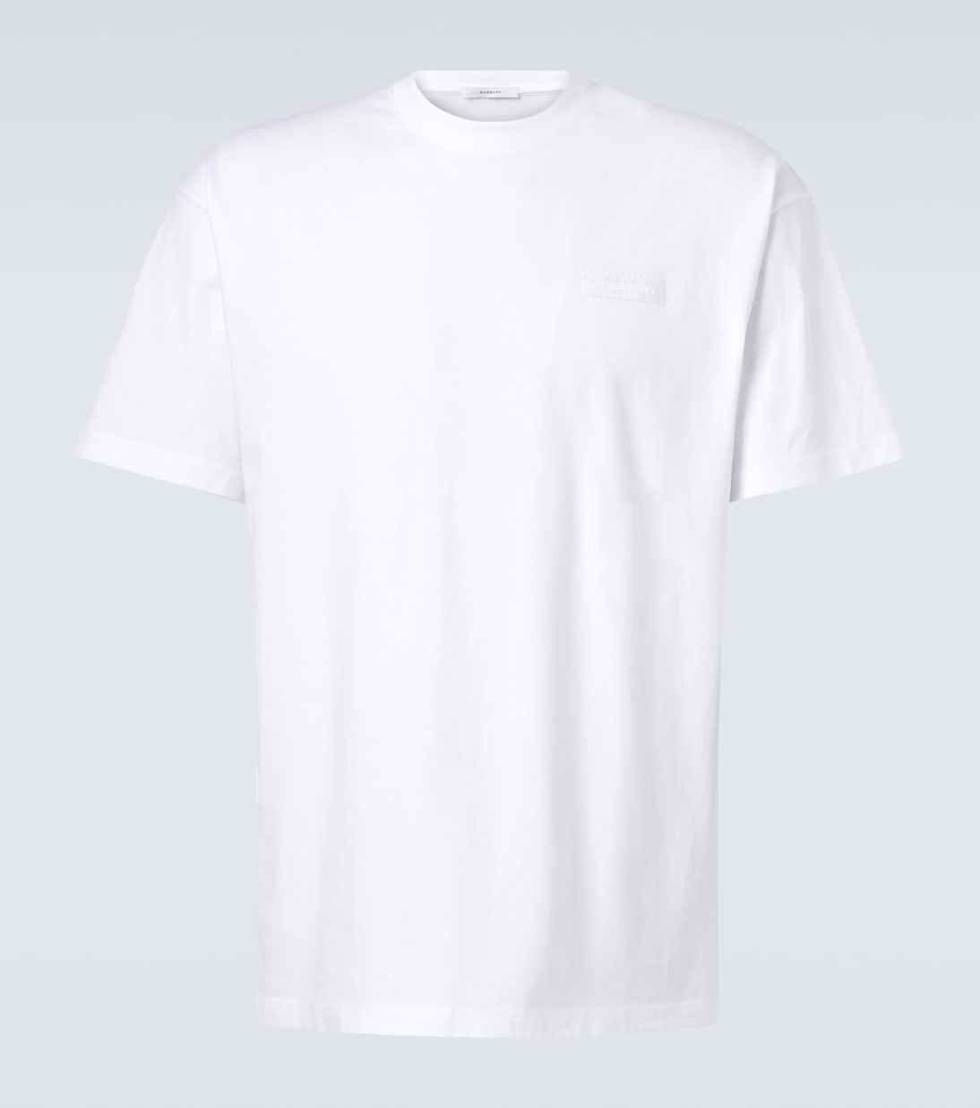 

Футболка из хлопкового джерси с логотипом Givenchy, белый