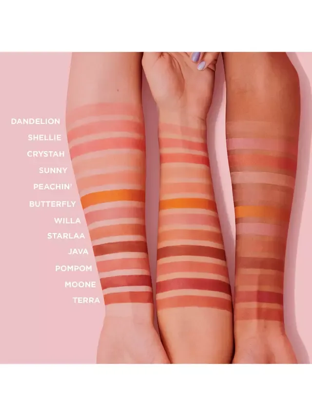 Румяна Crystah Strawberry Pink Powder Blusher Benefit — фото 4