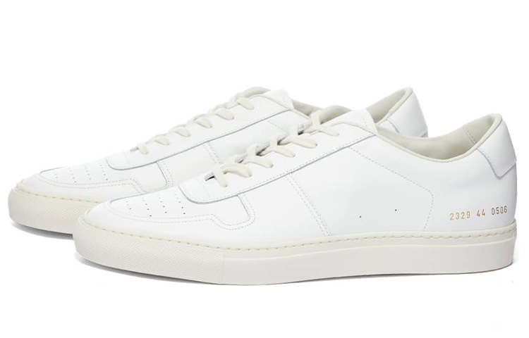 

Bball Low Top Стильные скейтерские кроссовки мужские белые COMMON PROJECTS