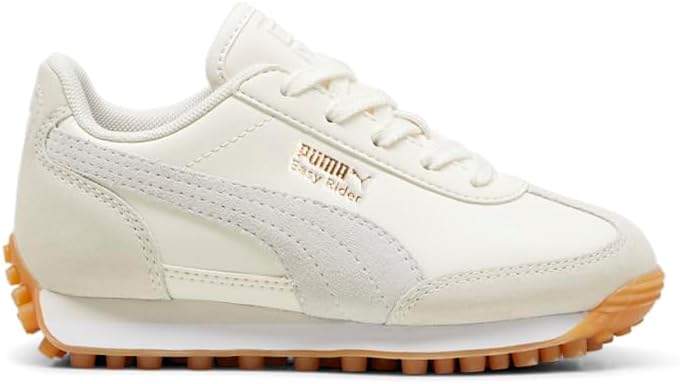 

Кроссовки PUMA Easy Rider для детей (маленькие дети), унисекс, матовая слоновая кость/белый