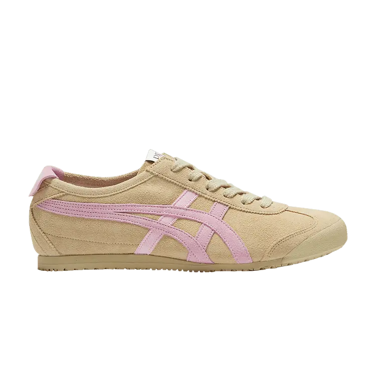 

Кроссовки Onitsuka Tiger PATOU x Mexico 66 Putty Cotton Candy, кремовый