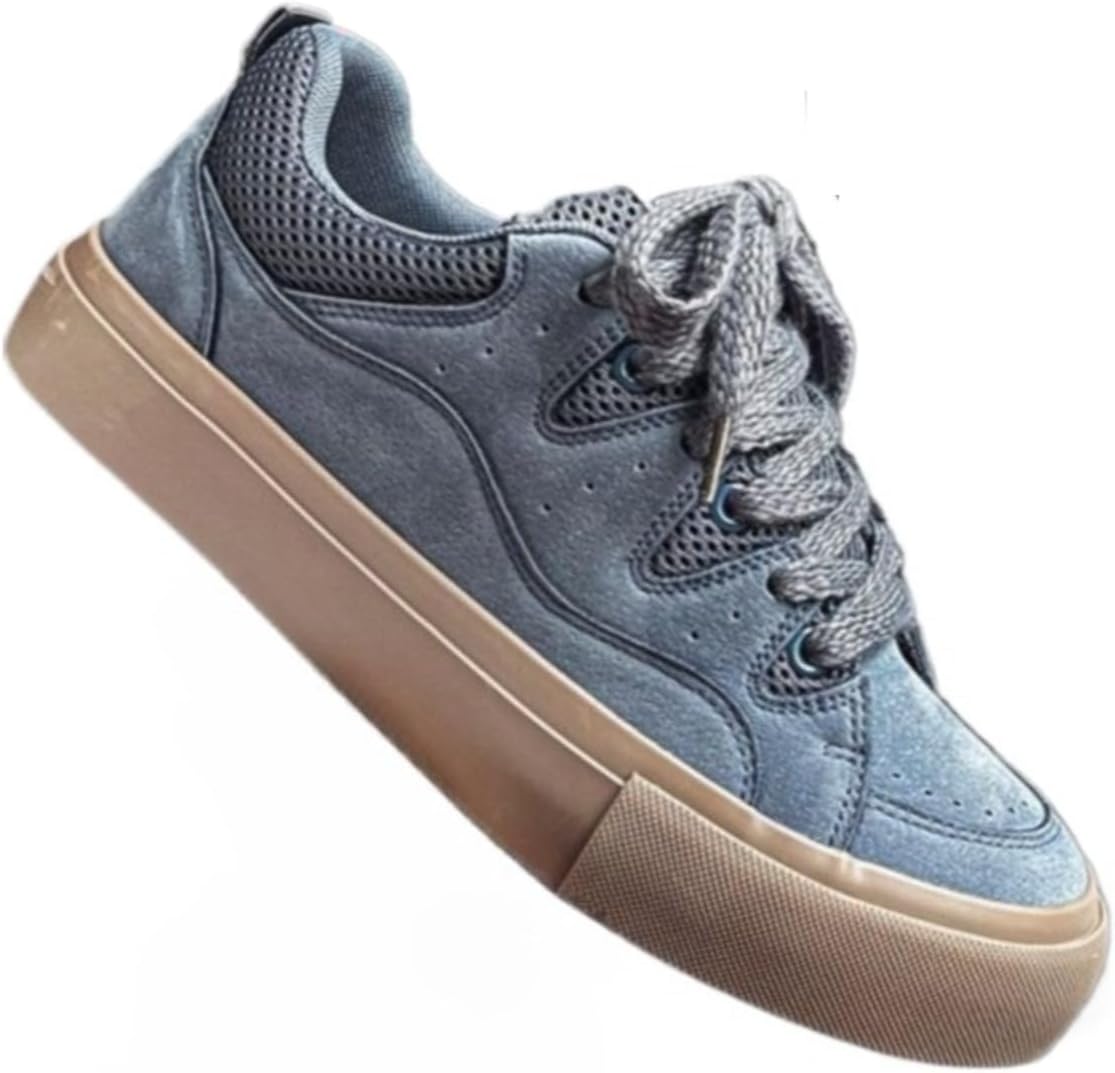 

Мужские бордовые кроссовки на массивной подошве, платформе, шнуровке, для повседневной носки, увеличивающие рост, уличная мода Azttoztto