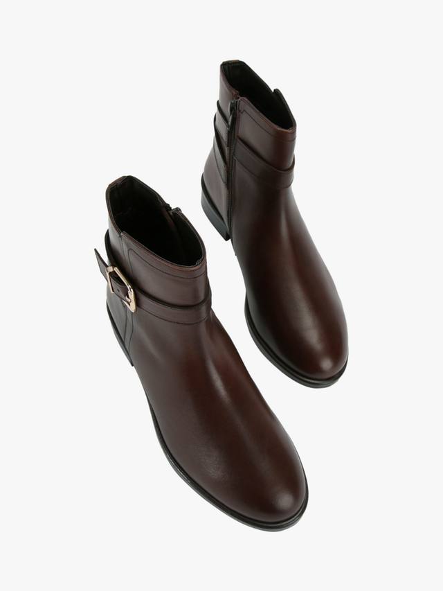 Pienza широкие кожаные ботинки до щиколотки Carvela, Brown — фото 2