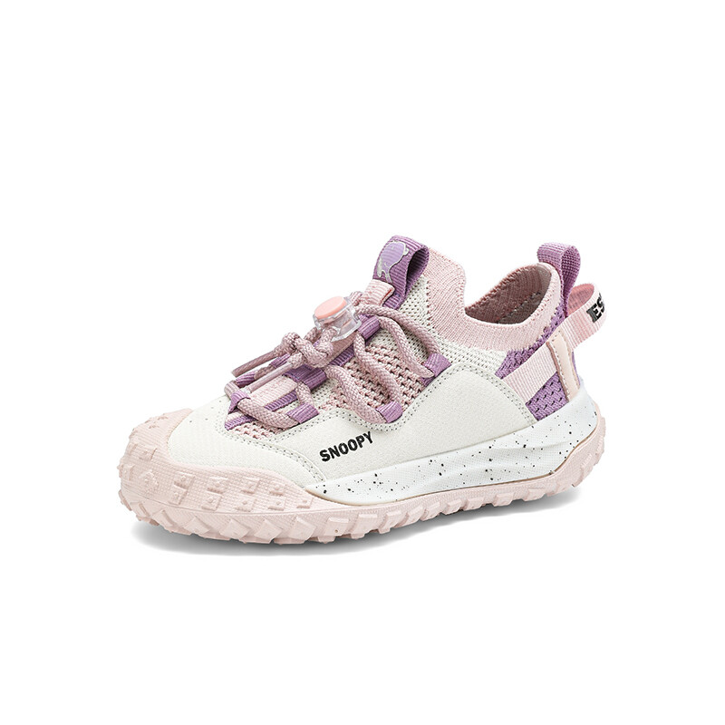 Кроссовки Snoopy Kids Lifestyle Shoes Kids Low-top Pulse Magenta/Pulse Mint/Purple Rush, фиолетовый — фото 2