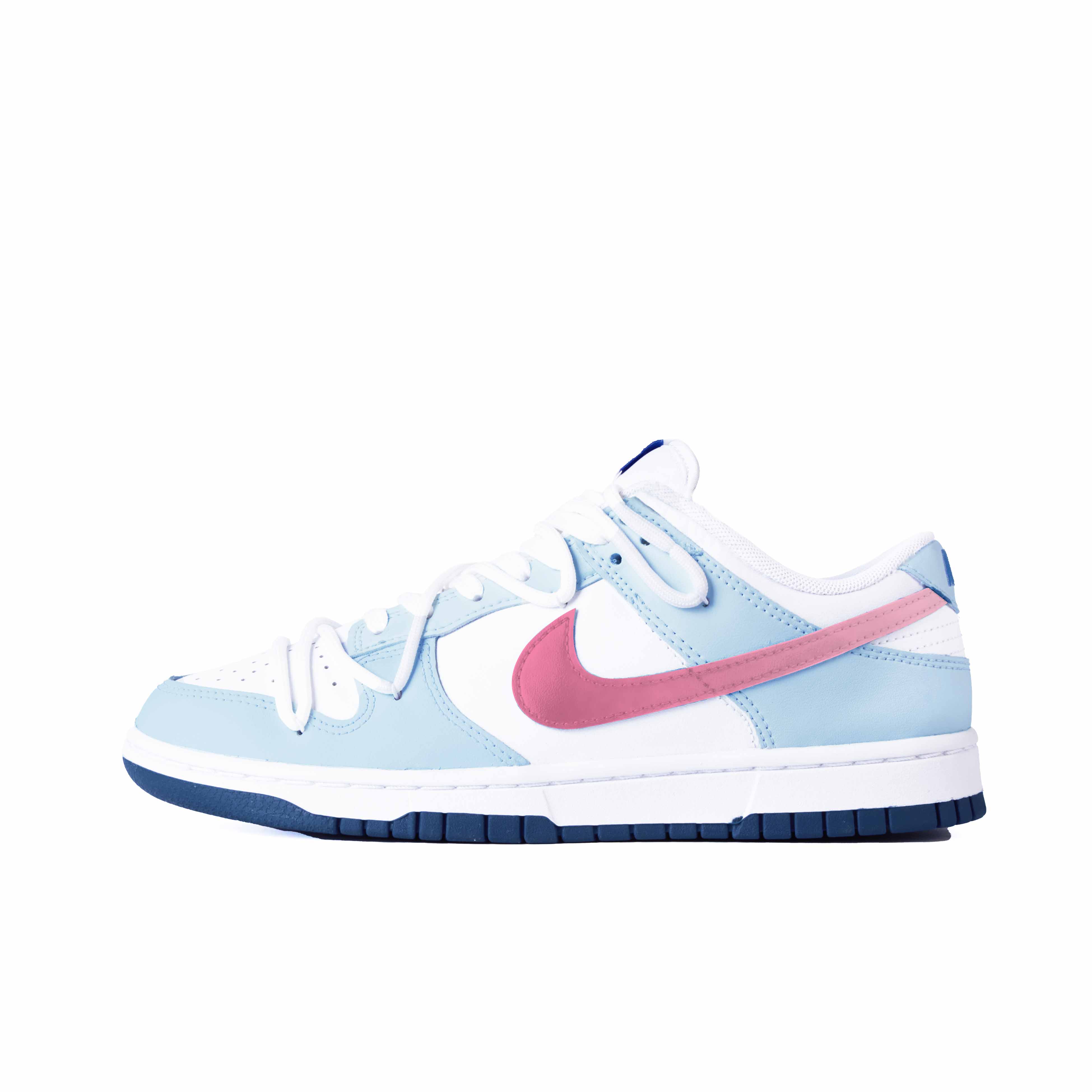 

Nike Кроссовки для скейтбординга Dunk Anti-Slip, износостойкие, низкие, мужские, сине-белые