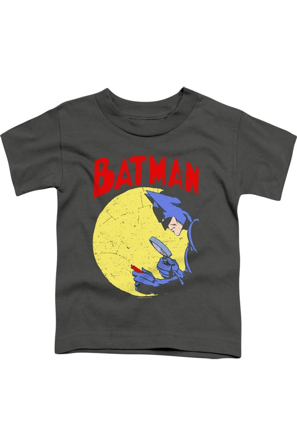 

Футболка Batman Detective 75 с коротким рукавом для детей Gildan, Charcoal