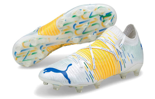 Кроссовки neymar jr. x future z 1.1 fg ag 'jelly bean' Puma, белый — фото 3