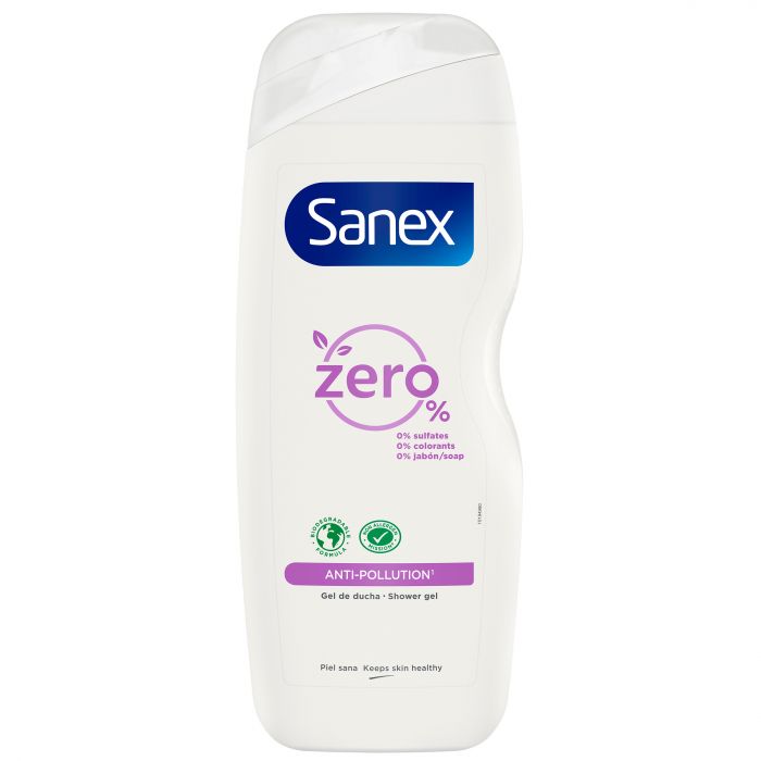 

Гель для душа Gel de ducha Zero Anti-Pollution Sanex, 600 ml