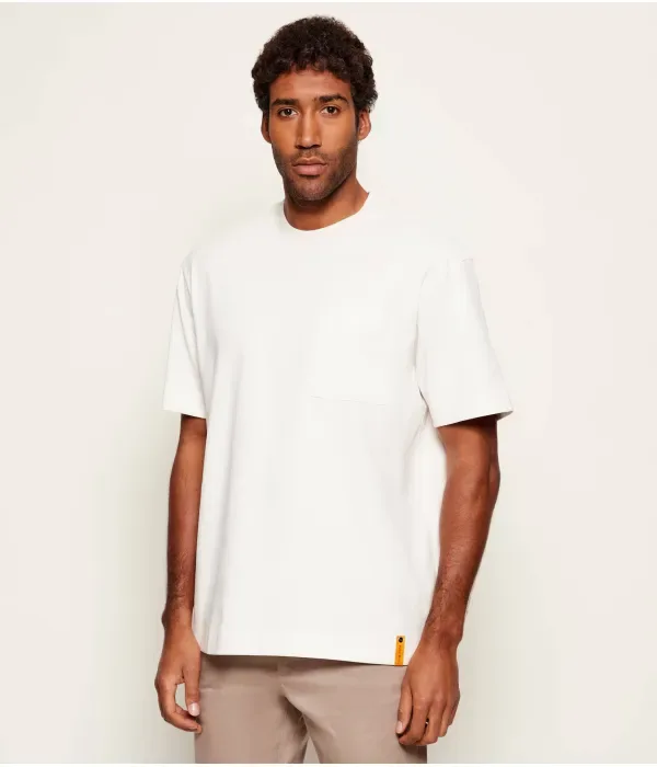 Футболка C-Tames 180 BOSS X STEIFF relaxed fit Boss, экрю