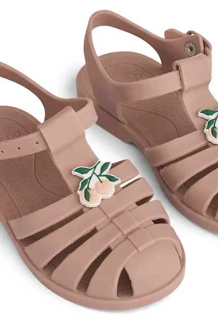 Сандалии с закрытыми пальцами Bre Sandals with Charms Liewood, розовый — фото 4
