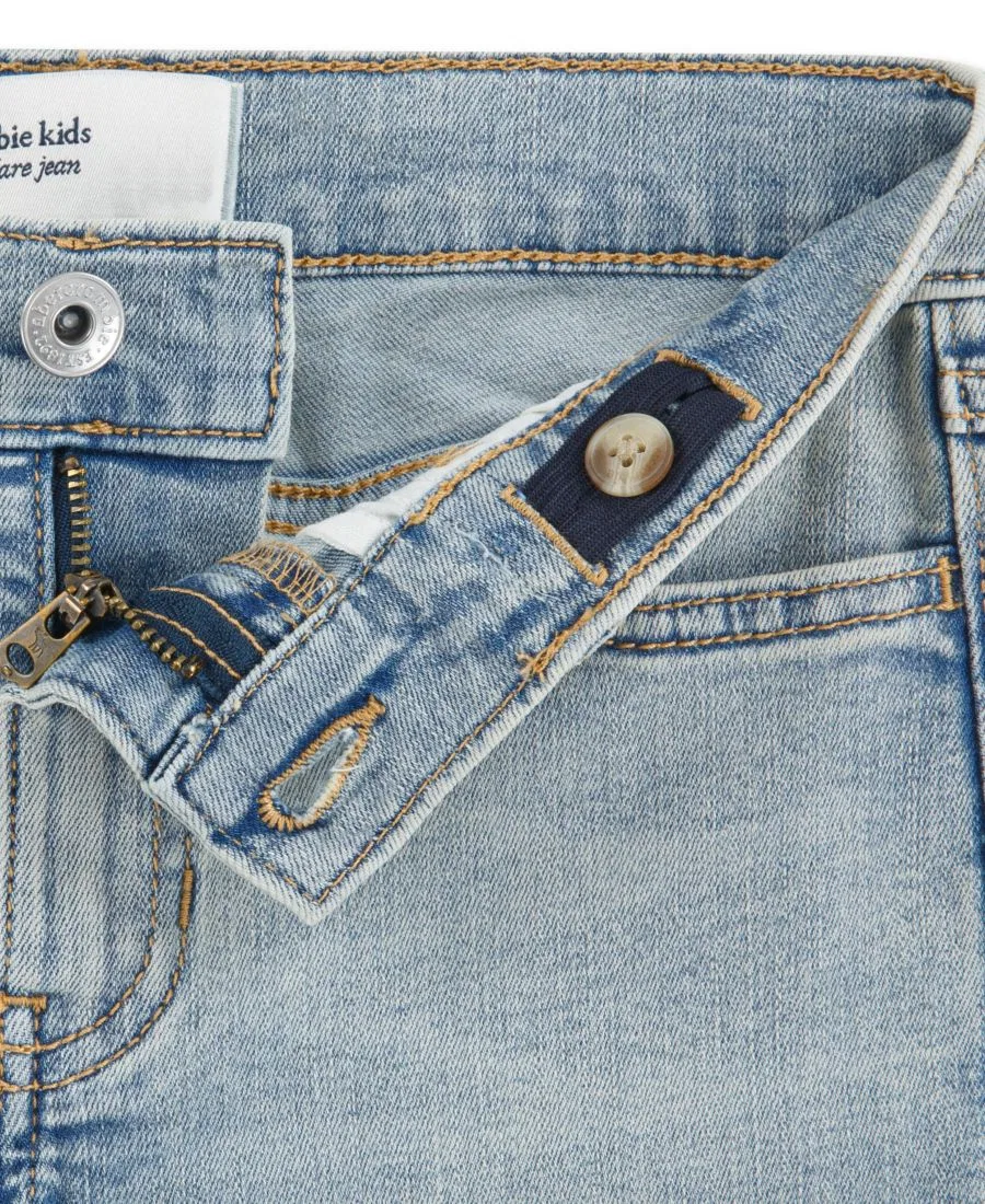 Джинсы-клеш с цветочным принтом для девочек 7-16 лет Abercrombie Kids — фото 3