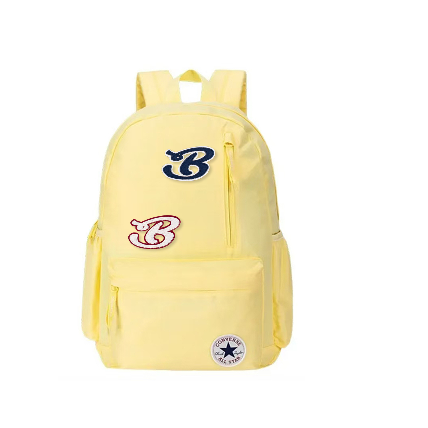 

Converse Полиэстеровый рюкзак среднего размера унисекс светло-желтый, Dark Island