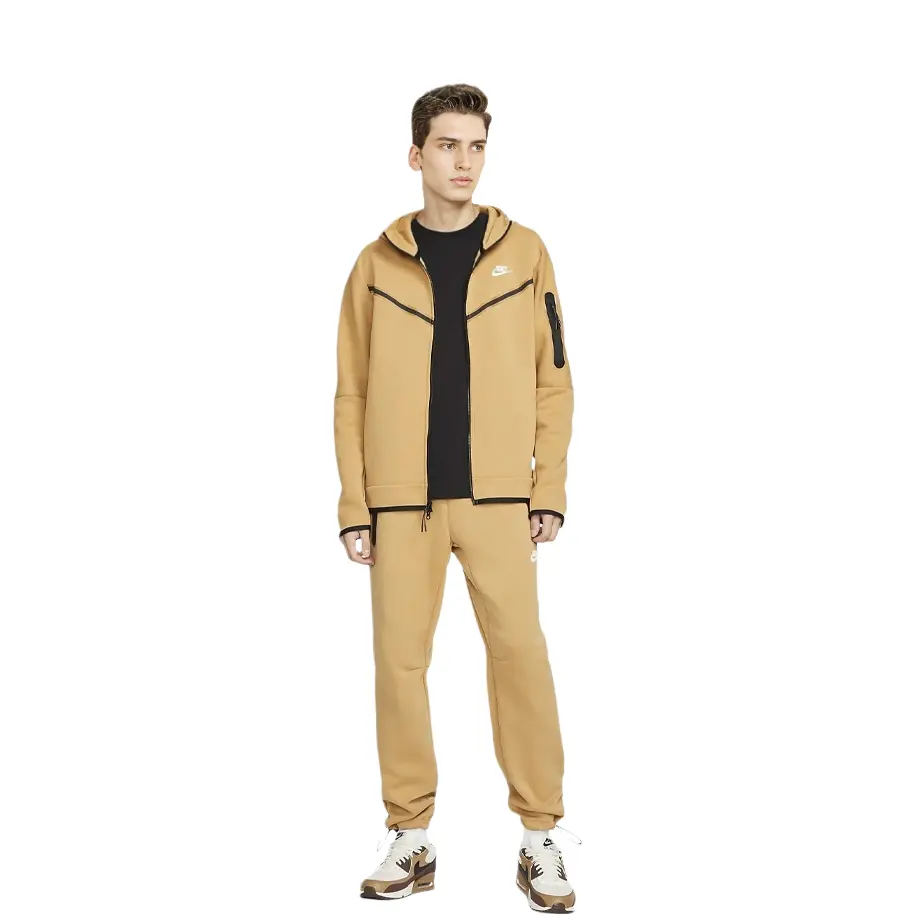 

Толстовка с капюшоном Sportswear Tech Fleece Full Zip Nike, желтый