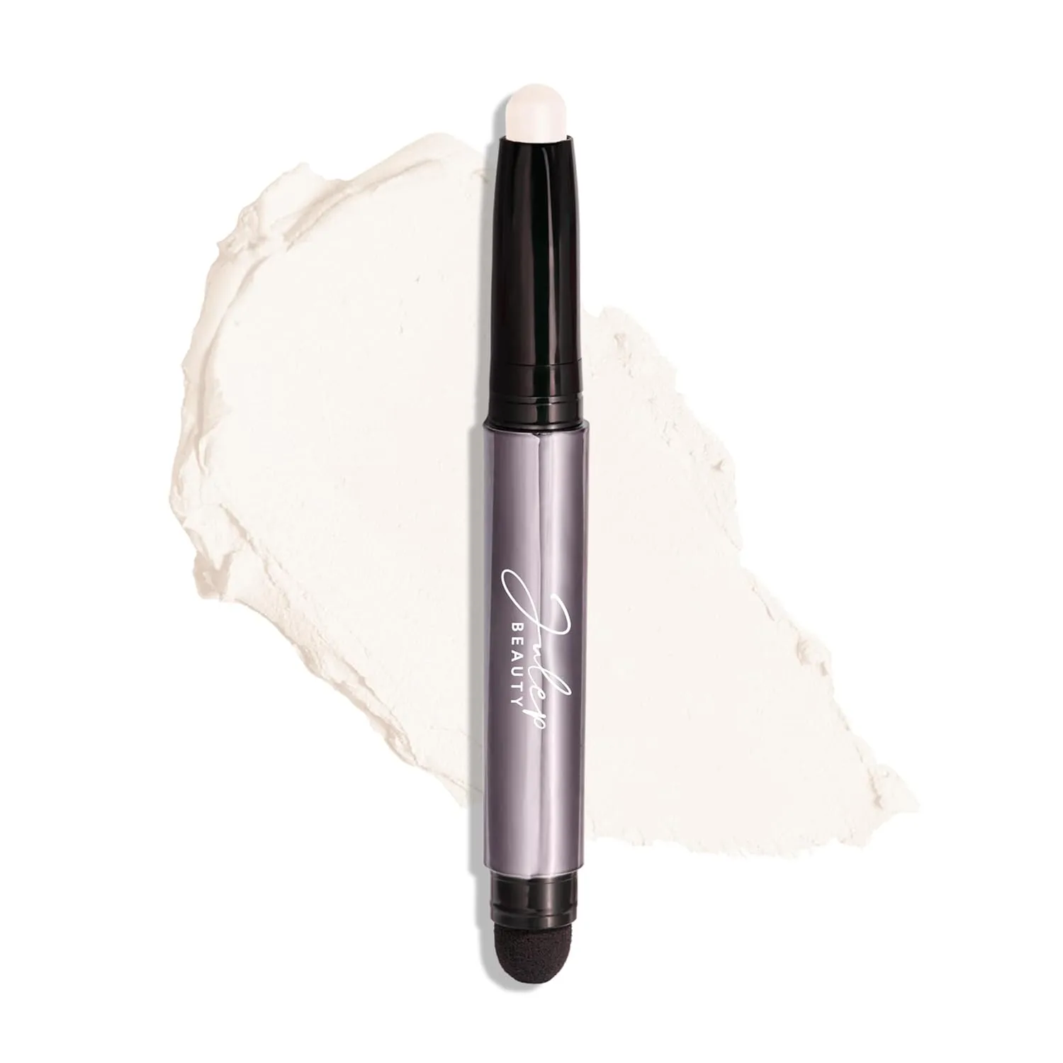 Водостойкие кремово-пудровые тени-карандаш Julep Eyeshadow 101 - Snowfall Matte - стойкие, не скатываются в складках века, белые матовые кремовые тени со встроенным аппликатором., 21 Snowfall Matte