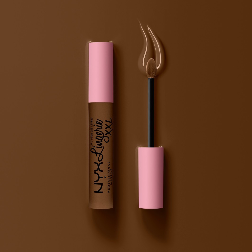 Помада для губ lip lingerie xxl Nyx Professional Makeup, 25 - goin' desnunda, объем 4 мл — фото 3