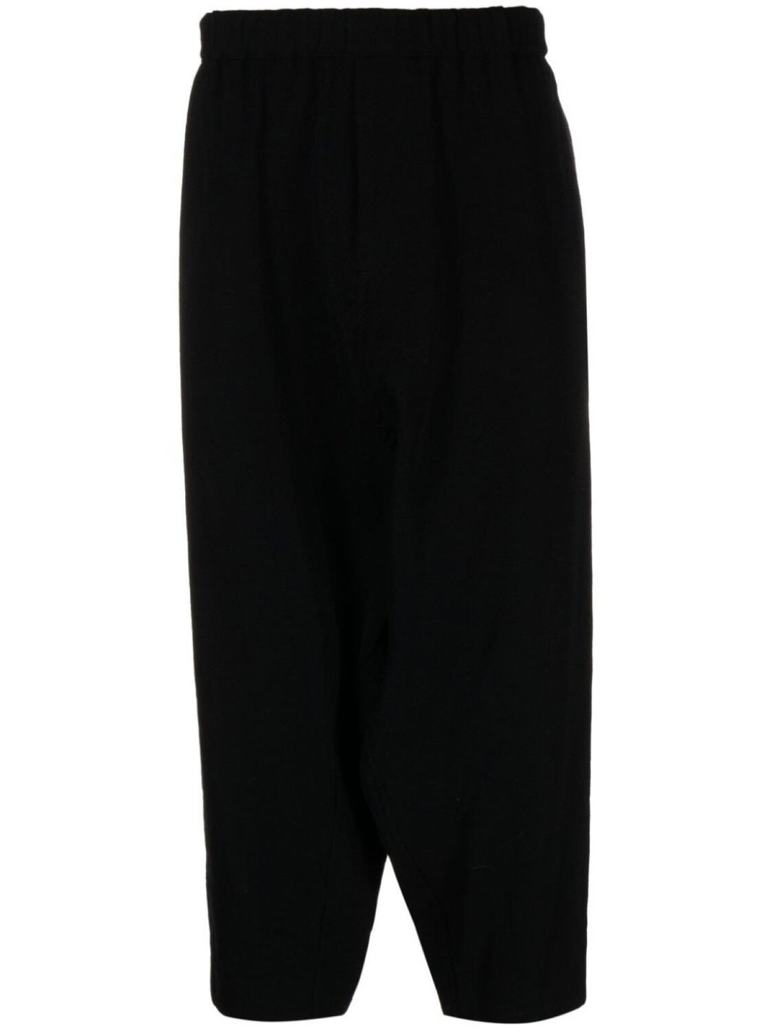 

Black Comme Des Garçons укороченные шерстяные брюки, черный