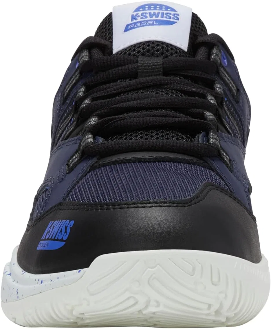 Мужские кроссовки для падела K-Swiss Tura Team, Black Naval Academy Dazzling Blue — фото 3