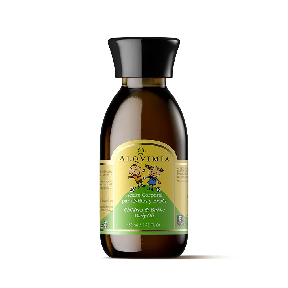 Масло для тела для младенцев и детей от ALCHEMY OIL CORP Alqvimia