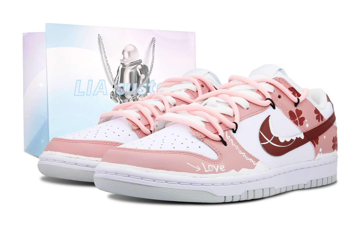 

Кроссовки Nike Dunk Skateboard Shoes Men Low-Top White