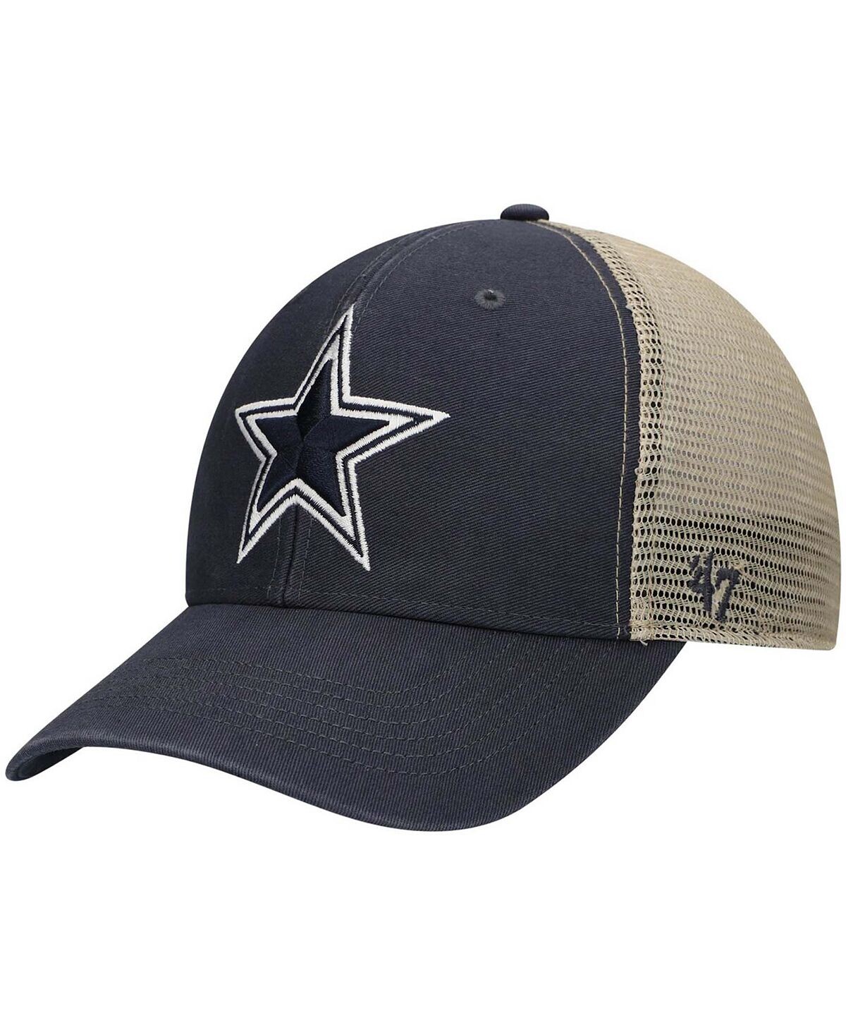 

Мужская темно-синяя кепка Dallas Cowboys Flagship Mvp Trucker Snapback '47 Brand
