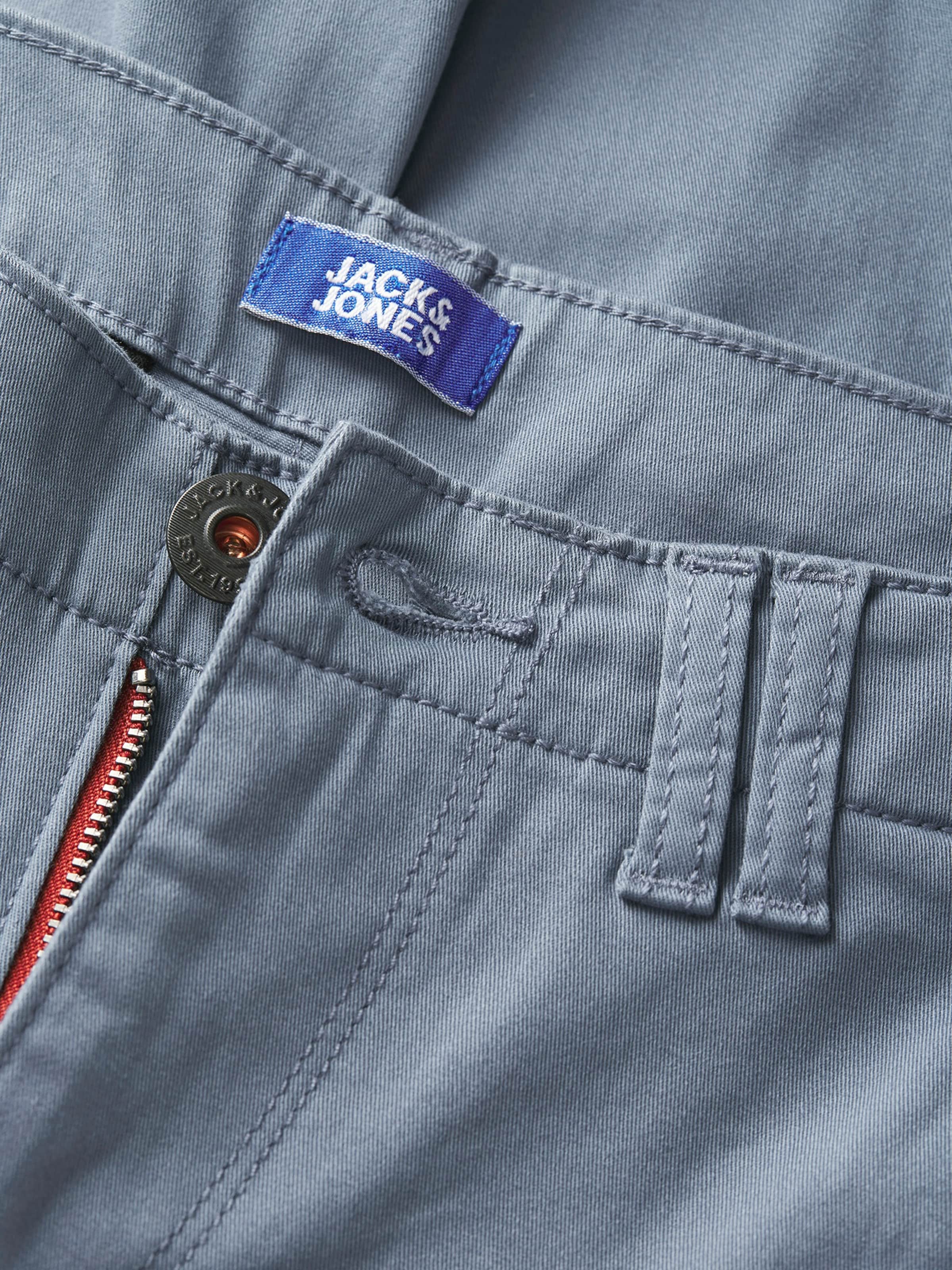 Jack & Jones Junior Брюки зауженные 'JJIPAUL JJFLAKE' в цвете Opal — фото 3