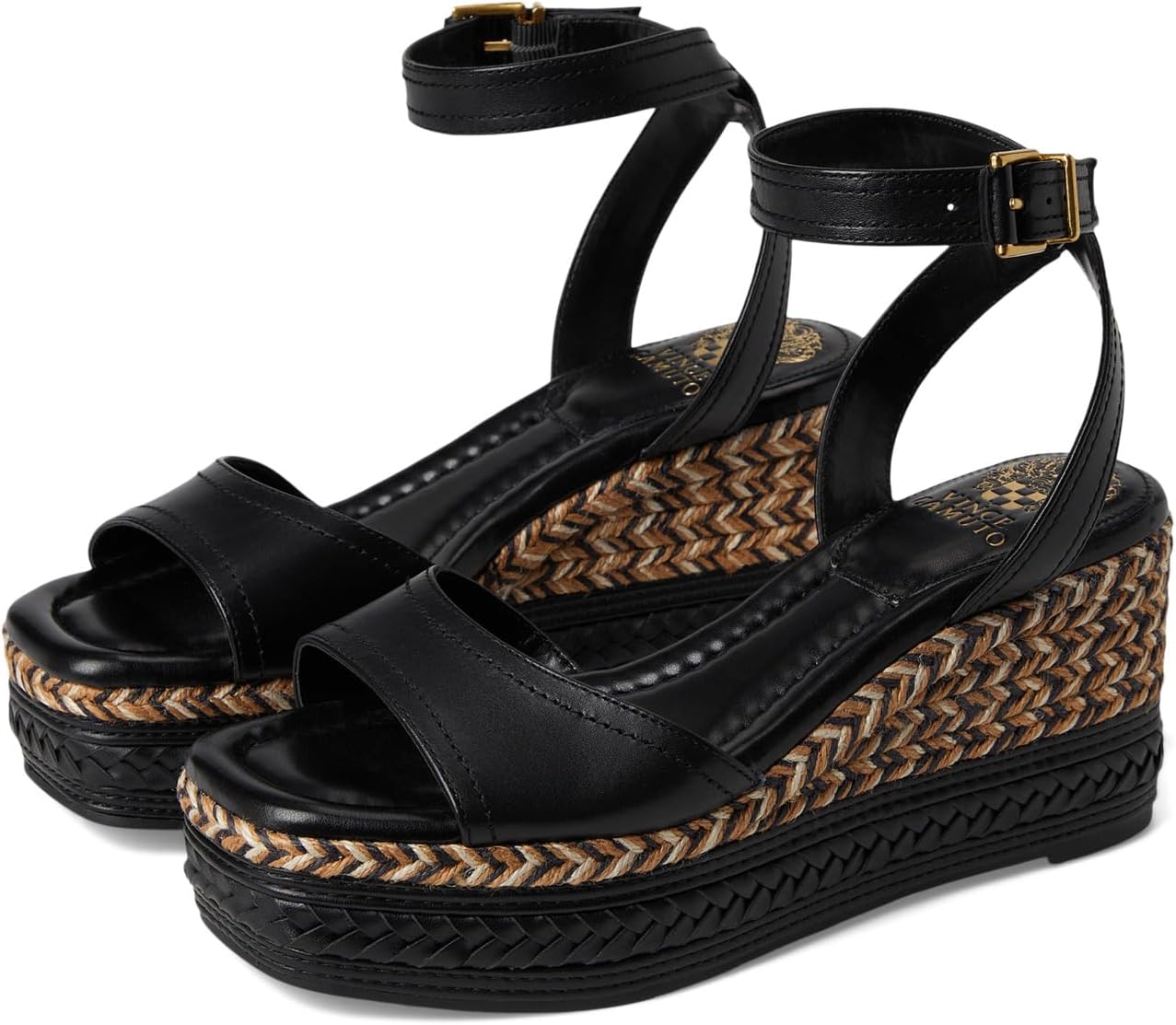 Туфли Vince Camuto Lilla Espadrille Wedge, Black
