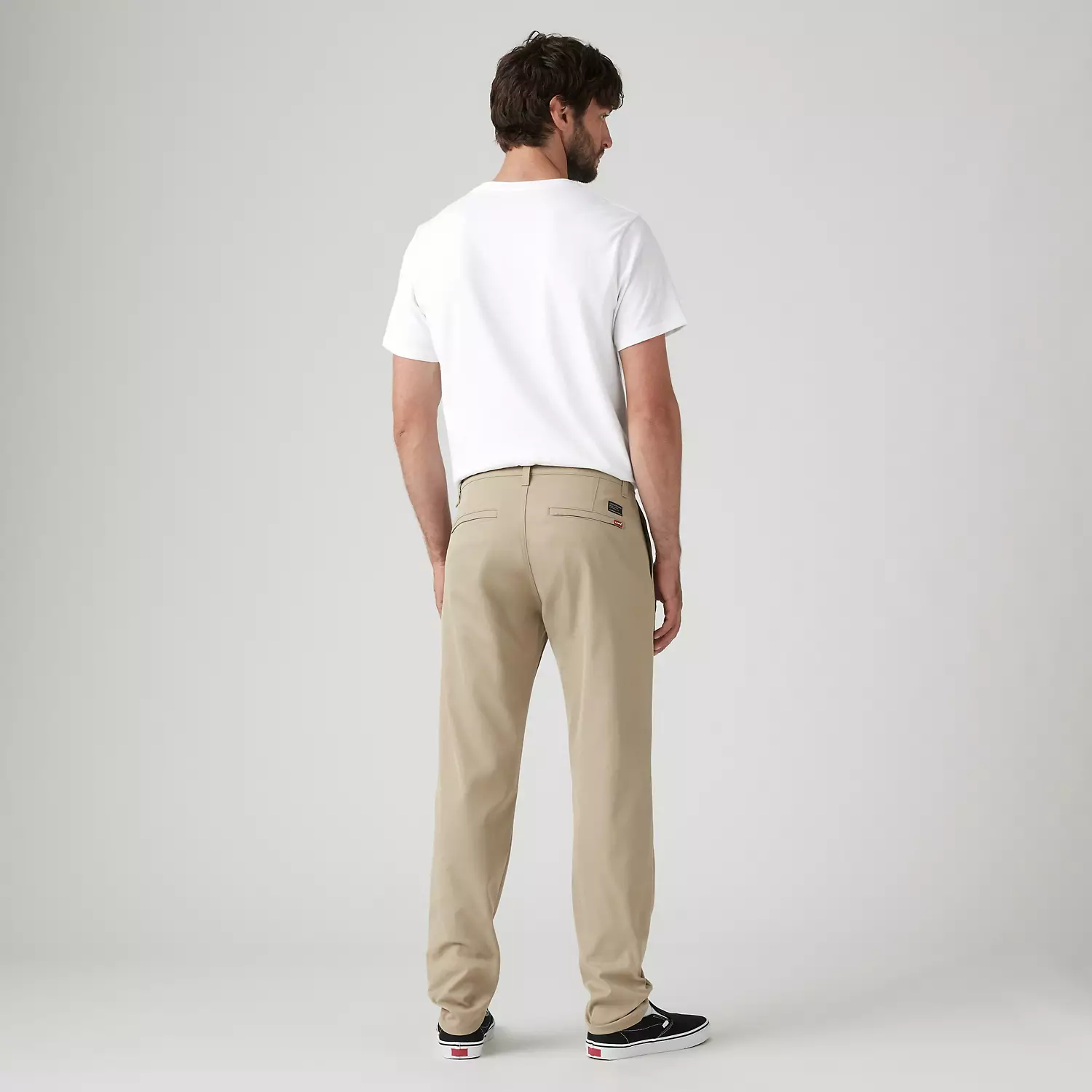Мужские брюки Levi's XX Chino Standard Taper Tech+, цвет True Chino - White — фото 3