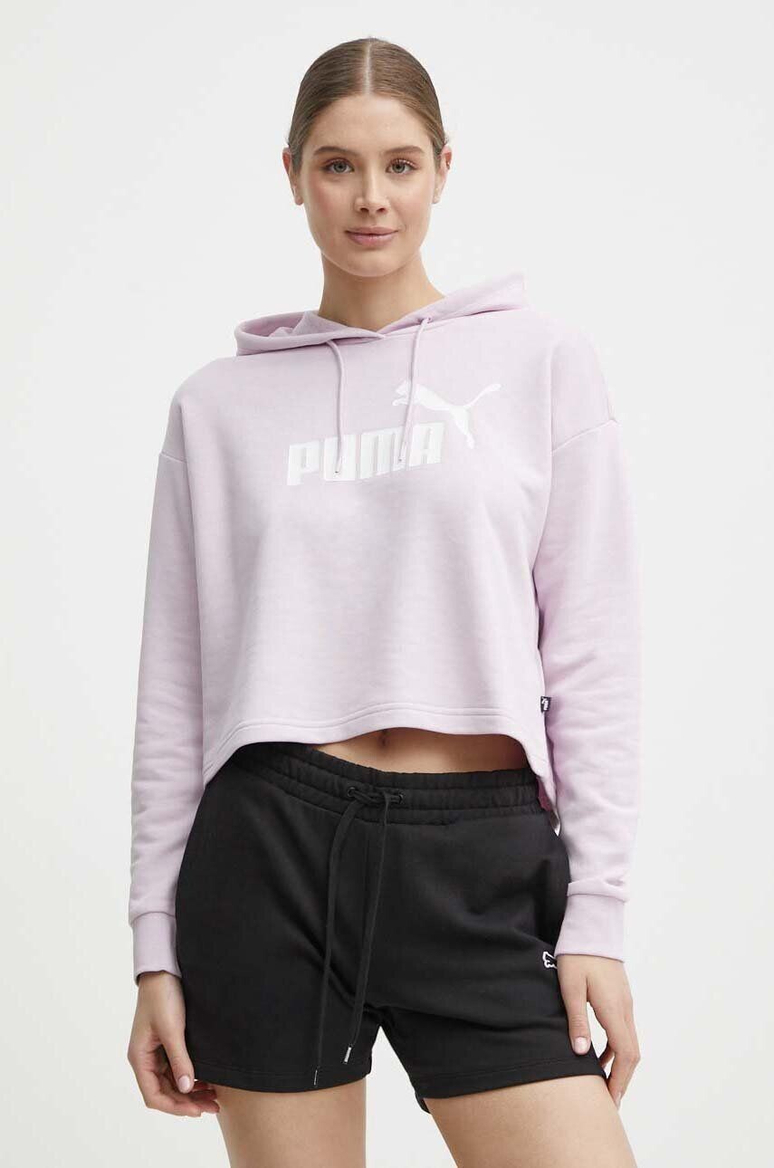 

Толстовка Пума Puma, фиолетовый