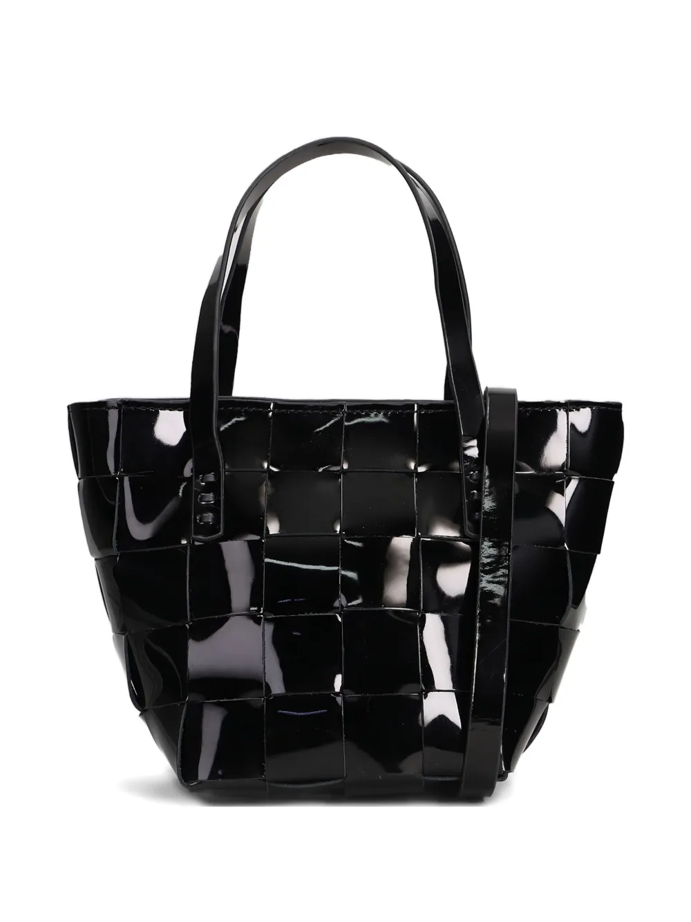 

Мини-сумка Japan из плетеного материала на плечо Dragon Diffusion, черный